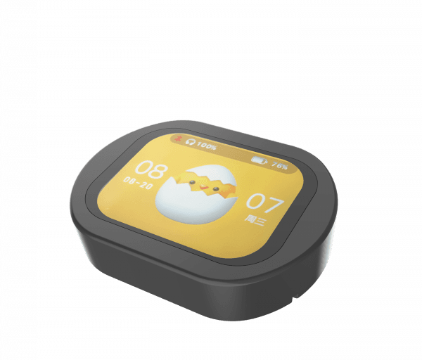 JUNYE JY-BN289 bluetooth headphones with active noise cancellation and lcd touchscreen detail