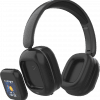 JUNYE JY-BN618 bluetooth headphones with active noise cancellation and detachable lcd touchscreen