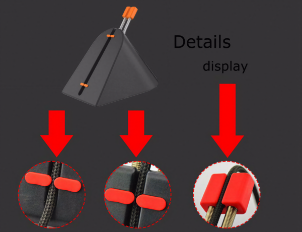 JUNYE JY-H328 mouse bungee wire clip