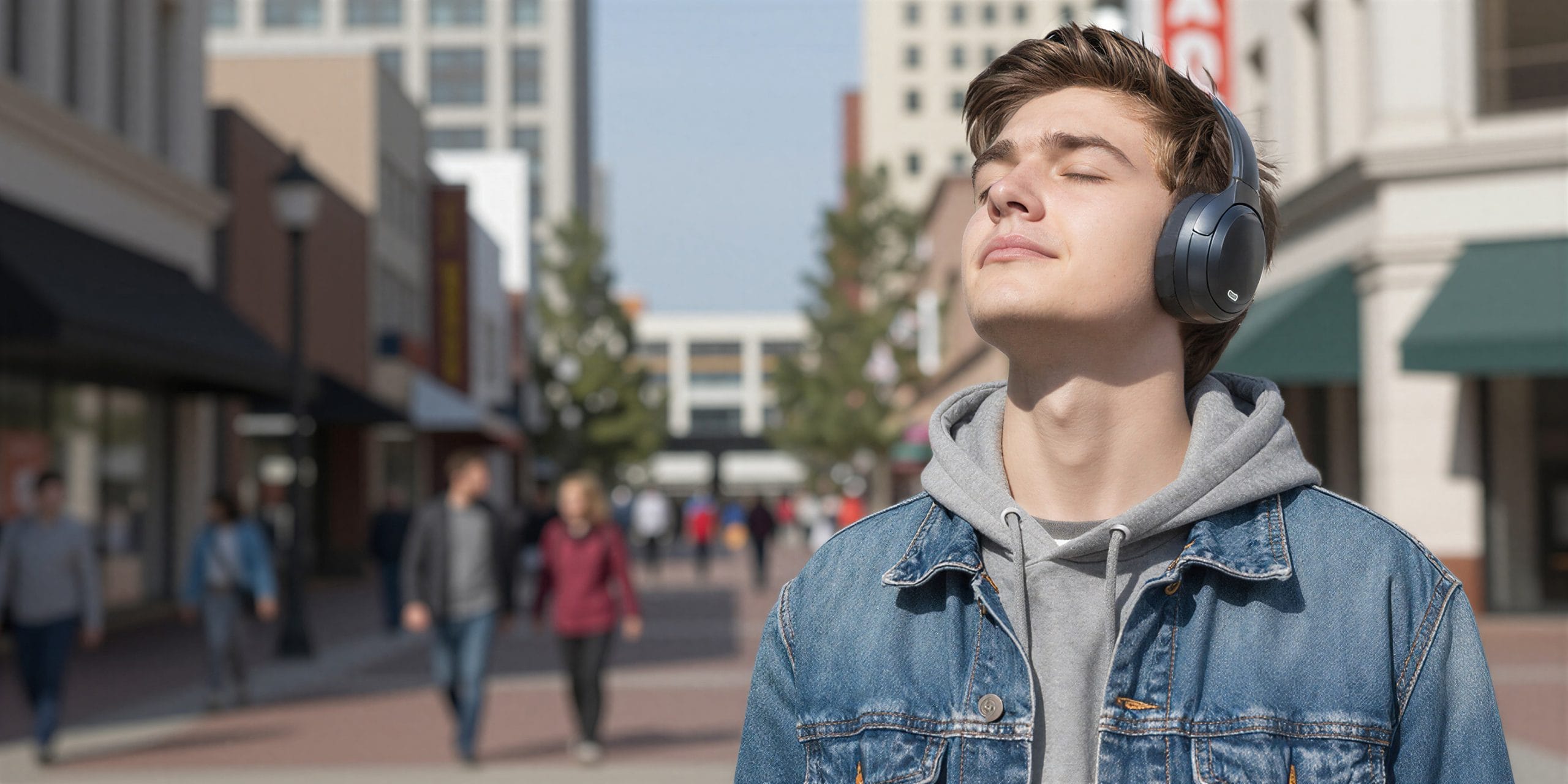 JUNYE JY-BN638 bluetooth headphones with active noise cancellation like sony xm4