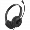 JUNYE JY-M279 black wired pc headsets with microphone
