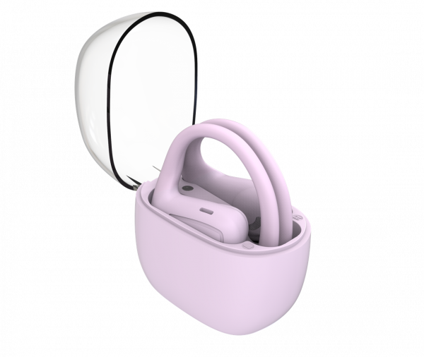 JUNYE JY-TWS208 ows tws earphones for sporting ear hook style in pink