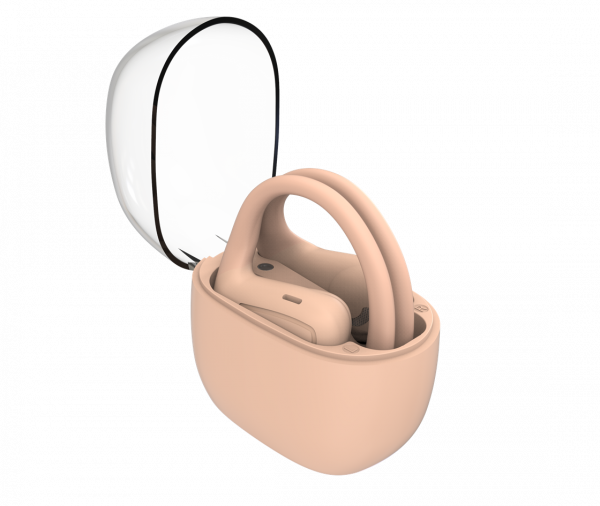 JUNYE JY-TWS208 ows tws earphones for sporting ear hook style in beige