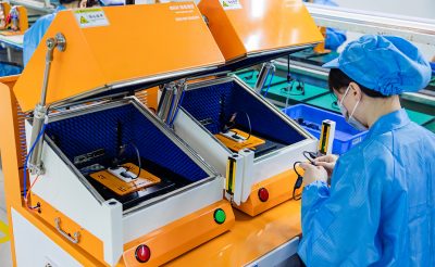 Junye Electronic co ltd headphones earphones OEM factory testing